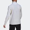 adidas Casual Sports Running Retro Stand Collar Colorblock Jacket Men’s White