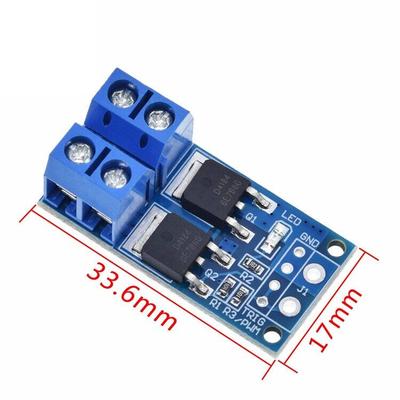 15A 400W MOS FET Trigger Schalter Stick Modul PWM Regler Control Panel für arduino