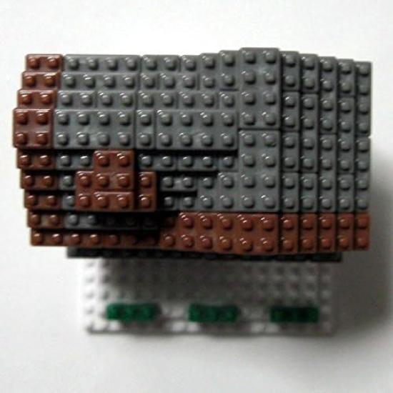 Enoshima Electric Railway Station Series Plastic Model Blocks, 1-Dot Size 2.5 x 2.5mm (Hard Difficulty: Kamakura Station)