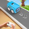 Juguete de Autobús con Control Remoto Gestos Seguir Sensor Automático de Detección de Obstáculos Coche de Juguete Vehículo Pequeño Conducción Juguete de Escritorio con Luz de Expresión