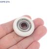 NEW 1Pc 608 ZZ 8*30*8.5mm POM Nylon Round Type Roller Wheel POM Wrapped 608ZZ Bearing Pulley Plastic Wheel