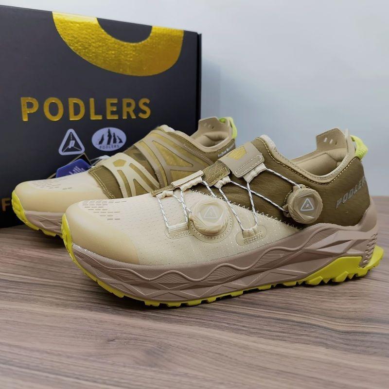 Original Marken-Designer Breite Fuß Stoßdämpfend Offroad Gehen Joggen Schuh Bequem Anti-Rutsch Schnellverschluss Laufen