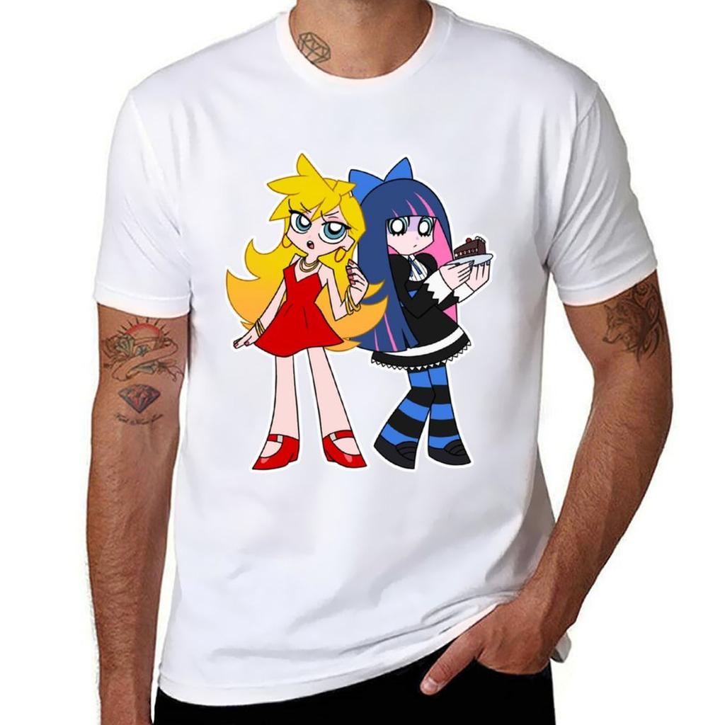 Panty Stocking Classic Tshirt Trendy Casual Short Sleeve Shirt