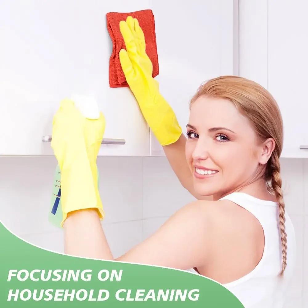 Multipurpose Microfiber Cleaning Cloth (1pc Pack,11x11cm)Mixed Color Cleaning Rags,Super Absorbent & Reusable Towels for Kitchen