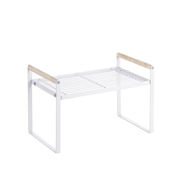 Multi-Functional Japanese Storage Rack for Kitchen and Outdoor Use.