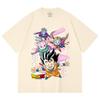 230 Gsm 100% Cotton Dragon Ball V33 Daima Print Unisex Heavy Cotton T Shirt