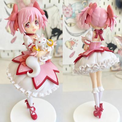 17cm PMMM Magical girl Anime Figur Kaname Madoka Actionfigur Kawaii Akemi Homura Figur niedliche Loli Sammlermodell Spielzeug Geschenk