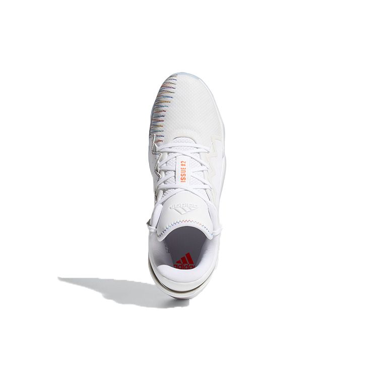 Adidas D.O.N. Issue #2 GCA Cloud White Men Sneakers Cream-White Solar-Red FZ1438