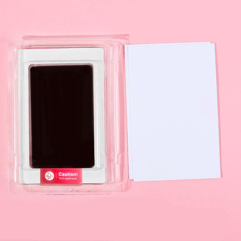 

Large Inkpad for Baby Handprint Footprint Newborn Baby Souvenirs Non-Toxic, Pet Inkpads чорний