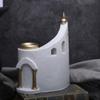 Resin Castles Figurine Ornament Eid Ramadans Festival Tabletop and Shelf Diplay Decors for Interior Decoration Purposes