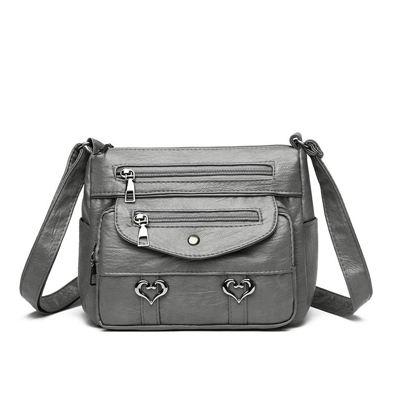 Simple Solid Fashi Versatile PU Square Shoulder Bags & Zipper High Quality Sense of Luxury Armpit Bags for Women 2026 New