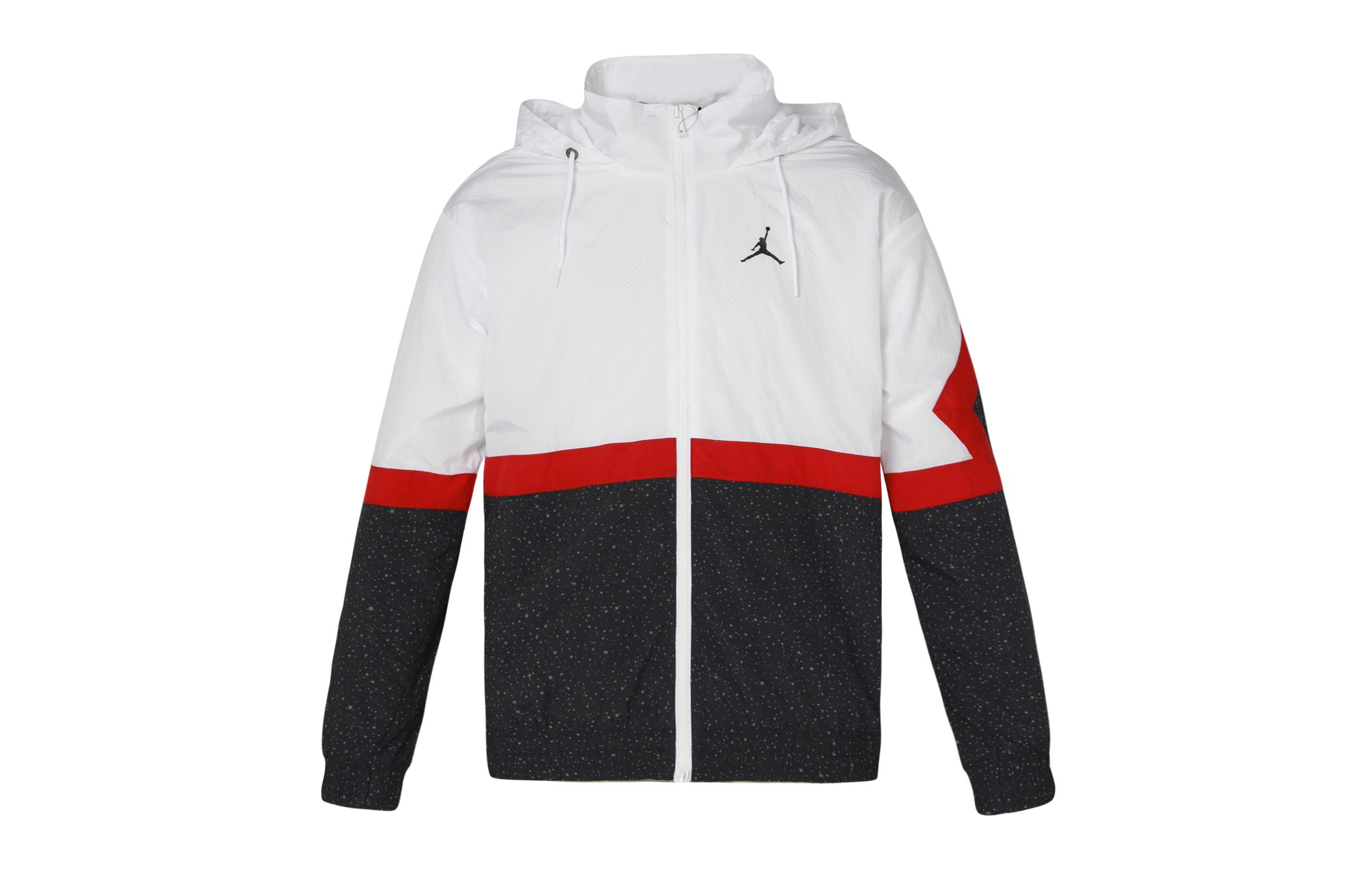 Куртки Jordan Мужские Белые С Капюшоном Умеренные Другие CZ2495-101 XXL