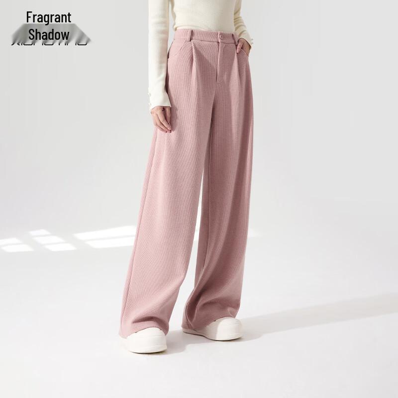 Women s Draped High-Waist Wide-Leg Casual Pants XL