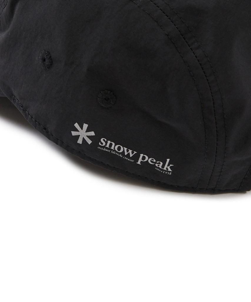 SNOWPEAK APPAREL Cample Camp Cap Black (S24Succc15)