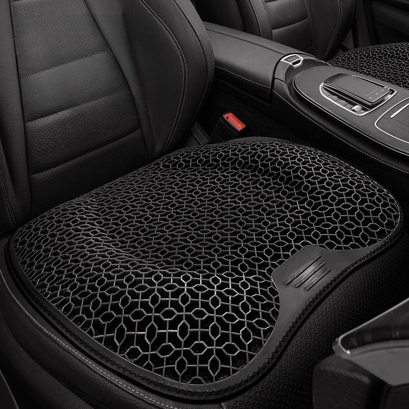 

Honeycomb Gel Car Cushion Breathable Soft Easy Clean Elastic Seat Pad Provides Comfortable Support For Driving Office Chair others&Four Seasons чёрный