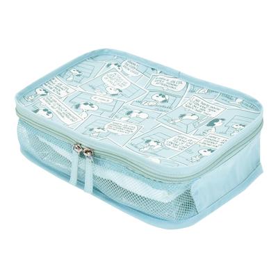 Travel Pouch Storage Bag S BL Comic Snoopy SPZ-4051