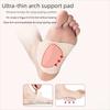 Ultra-thin Design Arch Support Soft Silicone High Arch Cushion Plantar Fasciitis Relief