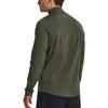 Under Armour Rush Coldgear Mock Long Sleeve Casual Shirt Men Tops Green 1366059-390
