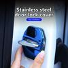 AABGW1 For Benz 4PCS Car Styling Door Lock Cover Stainless Steel Protection Accessories AMG Exclusive W204 W222 W205 W203 W213 W124