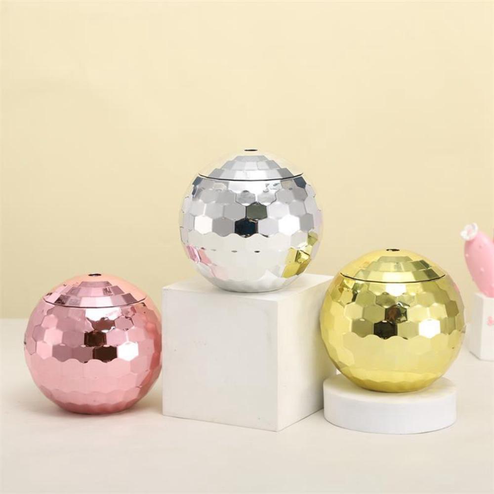 Drink Glitter with Straw Sparkly Wine Goblets Cocktail Bar Tools Disco Ball Cup