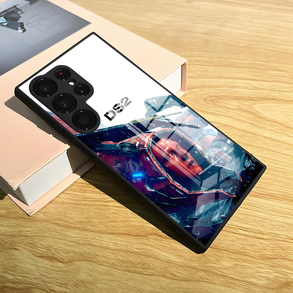 Game Death Stranding 2 Phone Case For S25 Ultra Samsung S24 Fe S22 S20 S23 21 Plus A54 A34 A53 A16 Glass Cover