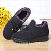 2025 old Beijing cotton shoes women's new polyurethane women's cotton boots piled and thickened warm middle-aged and elderly mother cotton shoes