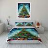 Christmas Tree with Gifts Bedding Duvet Cover Set Duvet Cover Pillowcases  (1*Duvet Cover 2*Pillowcases, without duvet insert)
