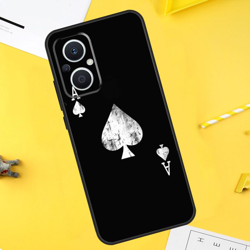 

Ace of Spades Poker For OPPO Reno 13 14 12 11 10 Pro 14F 13F 12F 11F 7 8 Lite 8T OPPO Find X5 X6 X8 X9 Pro Case OPPO Reno11
