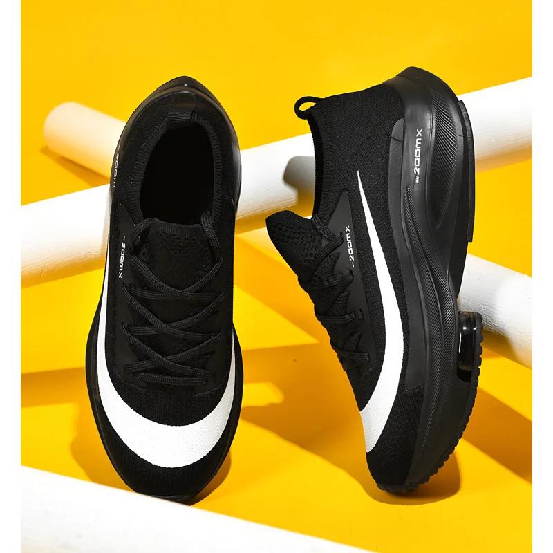 Buty do biegania zwiększające wysokość dla mężczyzn Oryginalne miękkie do chodzenia Unisex Sneaker Outdoor Maraton Para Buty sportowe Kobiety Maraton