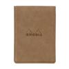 RHODIA Mini 3-Ring System Organizer (11x8cm, 11mm Ring Diameter) PU Synthetic Leather, Vive Beige, Cf11ogz03-be