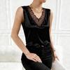 Silk-textured Tank Top for Women In Summer, New Style, As An Inner Layer or Base Shirt, Large Size, Slimming Effect, Top Garment