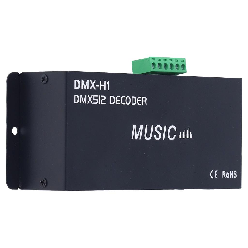 3 Channel DMX Decorder Adjustable RGB Dimming LED Decorder Controller for Bars Hotels Sober Bar8A