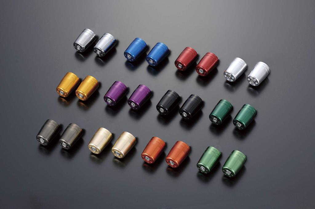 POSH 031579-12 Handlebar End, Ultra Heavy Bar End, Genuine Kawasaki Handle for M8, Champagne Gold