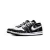 Jordan Air Jordan 1 Low'Orca' Slip Resistant Abrasion Resistant Low Top Vintage Basketball Shoes Unisex Black 553558-043(Team861-)