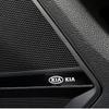 AABIV1 For Kia Rio Ceed Sportage Cerato Soul Sorento Picanto Optima Car Metal Emblem Wiper Stickers Reflective Decor Decals Accessories