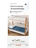 Brushed Dorm Bunk Bed Three-Piece Set: Pillow, Quilt & Mattress