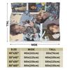 Coperte Kpop Music CORTIS in Pile Morbide Vintage per Decorazione Copriletto,