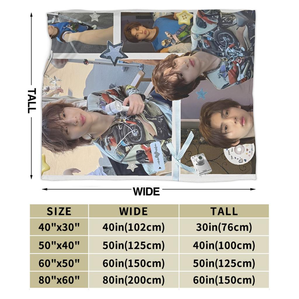 Coperte Kpop Music CORTIS in Pile Morbide Vintage per Decorazione Copriletto,