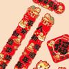 Cartoon Chinese New Year Couplets Paper Window Door Stickers  Celebration Party