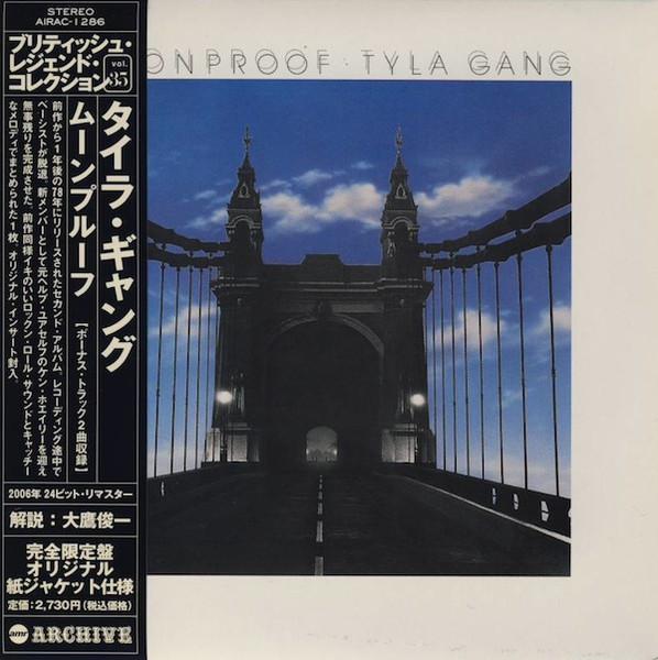 

CD TYLA GANG - Moonproof AIRAC1286 Air Mail Archiv 2006 Japan ObiRock Used