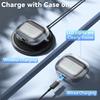 for Samsung Galaxy Buds 3 Pro & Buds 3 Case Cover Soft Silicone Protective Case Accessories with Carabiner for Men Women (Clear)