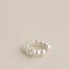 47Bag 925 Silver Ear Curve Clip-On Ring Piercing Earrings Ila