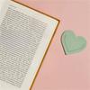 10 Pcs Bible Bookmarks PU Leather Bookmarks Heart Shaped Bookmarks Creative Page Marker Reading Supplies for Teacher