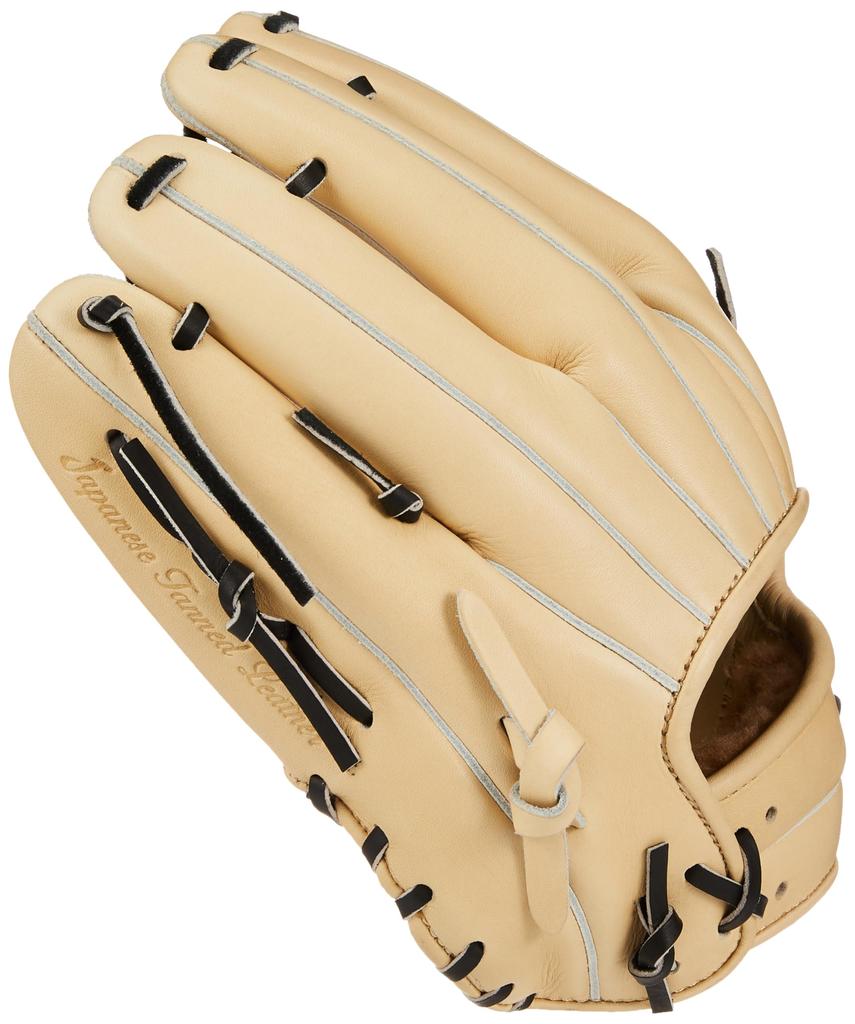 ZETT Pro Status SE Softball Glove for Second and Yoshikawa Naoki Pastel Brown X Black BRGB265S Shortstop, Type, (3219), Right-Handed Throw,