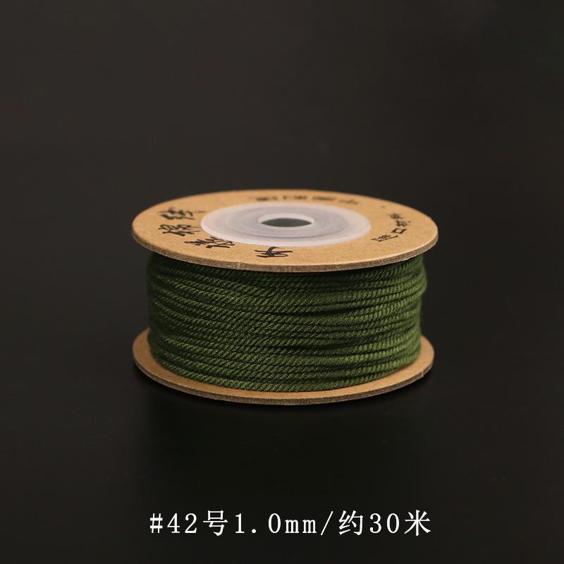Filo di Cotone Tibetano Strofinato a Mano, Braccialetti Intrecciati a Mano, Stelle Luna, Perle Bodhi Buddha, Nappe, E Fili da Gioco