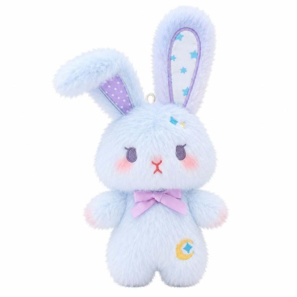 Miniature Size Fluffy Bunny Pendant Soft Astrology Bunny Keychain Daily Companion