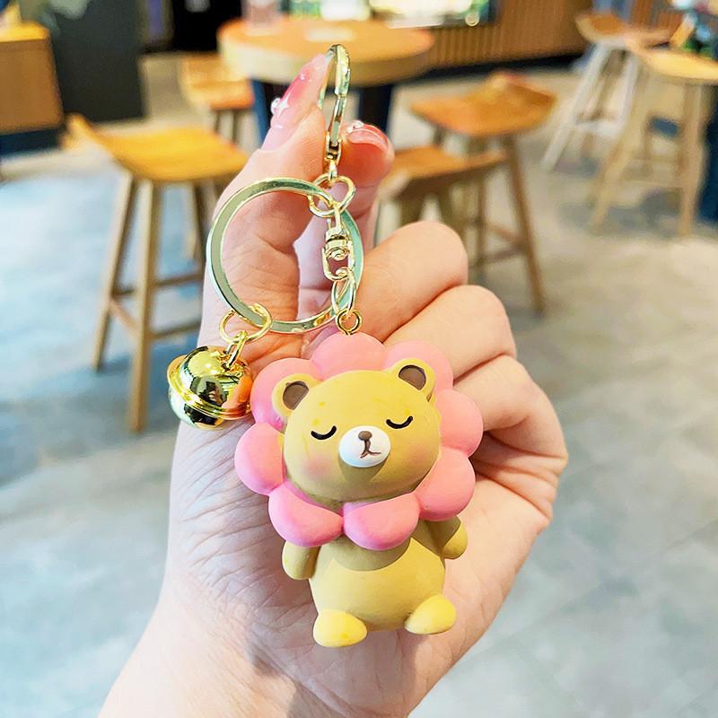 Adorable Cartoon Resin Keychain Perfect For Kids Backpacks And Car Keys