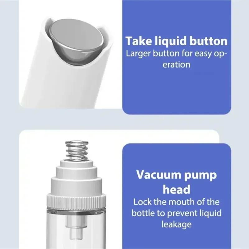 Minoxidil Scalp Treatment Comb Precision Hair Growth Serum Applicator Silicone Massage Dispenser for Hair Restoration