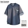 MARK FAIRWHALE Men's Summer Casual Short Sleeve T-Shirt