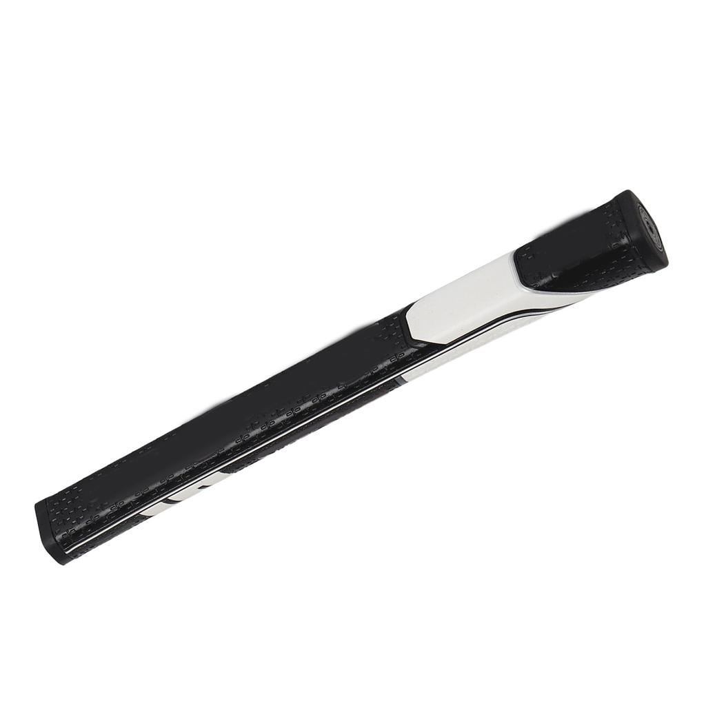 Golf Grip PU Triangle Upgraded Putter Grip Golf Club Grip for Outside Entertainment White and Black